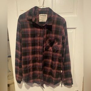 Garage use small button down flannel